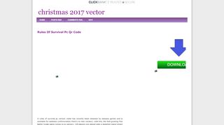 
                            10. Rules Of Survival Pc Qr Code - christmas 2017 vector