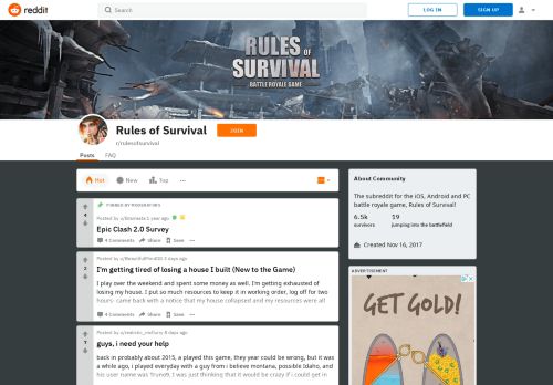
                            9. Rules of Survival - Reddit