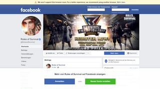 
                            8. Rules of Survival - Startseite | Facebook