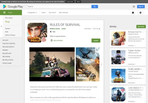 
                            8. Rules of Survival – VNG - Aplikasi di Google Play