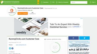 
                            4. RummyCircle.com Customer Care, Complaints and Reviews