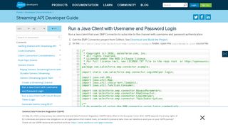 
                            5. Run a Java Client with Username and Password Login - Salesforce ...