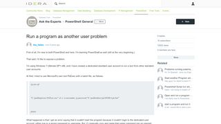 
                            8. Run a program as another user problem - PowerShell General - Ask ...