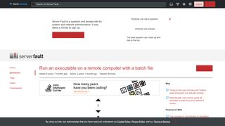 
                            4. Run an executable on a remote computer with a batch file - Server ...