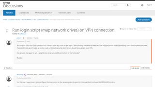
                            13. Run login script (map network drives) on VPN connection ...