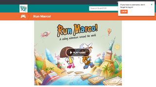 
                            4. Run Marco! - GameUp - BrainPOP.