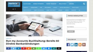
                            13. Run my Accounts Buchhaltung: Bereits 60 Direkte Bankanbindungen ...