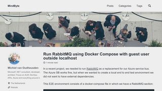
                            5. Run RabbitMQ using Docker Compose with guest user outside ...