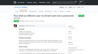 
                            12. Run shell as different user via Smart card (not a password) · Issue ...