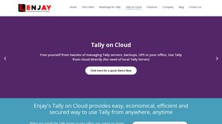 
                            3. Run Tally ERP from Enjay Tally Cloud - Enjay IT Solutions Ltd