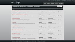 
                            5. rund um das moonID-Portal → Bug-Reports - moonID | Forums