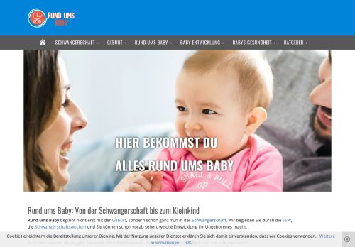 
                            9. Rund ums Baby - das informative Ratgeber Portal für Eltern
