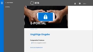 
                            8. Rundfunk und Telekom Regulierungs-GmbH – eRTR Portal