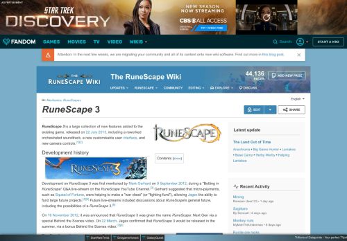 
                            4. RuneScape 3 | RuneScape Wiki | FANDOM powered by Wikia