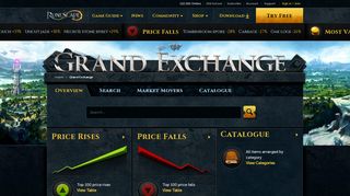 
                            4. RuneScape - Grand Exchange - Prices, Trade, Market Movers