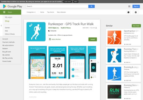 
                            11. Runkeeper - GPS Track Run Walk - Apps on Google Play