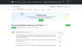 
                            6. Running Multiple Instances of Chatty · Issue #179 · chatty/chatty · GitHub