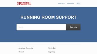 
                            7. Running Room Support - Zendesk