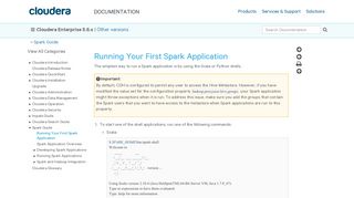 
                            12. Running Your First Spark Application | 5.6.x | Cloudera Documentation