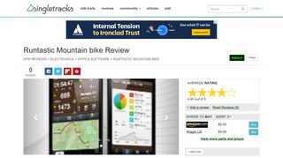 
                            8. Runtastic Mountain bike - Singletracks.com