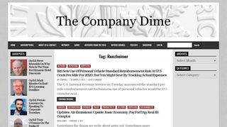 
                            10. Runzheimer Archives • - The Company Dime
