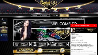 
                            2. RupiahQQ: Agen Judi Domino QQ BandarQ Poker Online Terpercaya