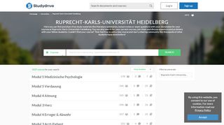 
                            9. Ruprecht-Karls-Universität Heidelberg - Studydrive