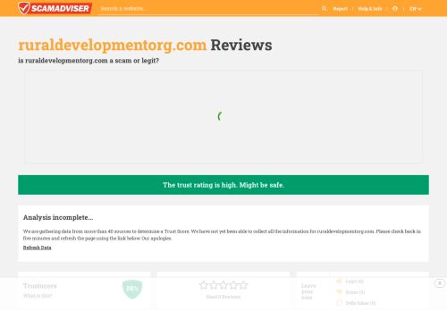 ruraldevelopmentorg.com Reviews| Scam check for ...