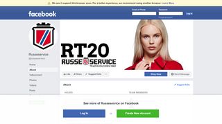 
                            6. Russeservice - About | Facebook