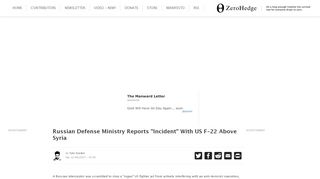 
                            8. Russian Defense Ministry Reports 