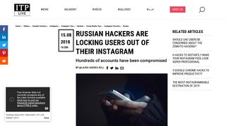 
                            10. Russian Hackers Are Locking Users Out Of Their Instagram - #News ...
