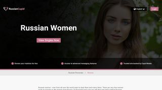 
                            2. Russian Women - Meet Single Beauties From Russia At ...