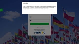 
                            10. RUTEC | Iniciar Sesión - Ministerio del trabajo