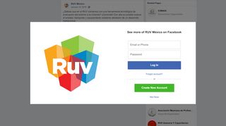 
                            11. RUV México - ¿Sabías que en el RUV contamos con una... | Facebook