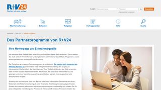 
                            6. R+V24 Kfz-Versicherung Partnerprogramm Affiliate-Programm | R+V ...