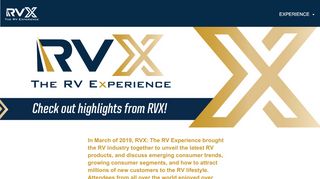 
                            12. RVX | The RV Experience 2019