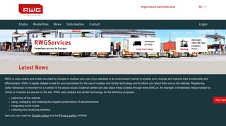 
                            3. RWGServices Portal - Homepage
