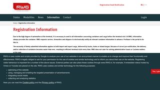 
                            5. RWGServices Portal - Registration Information