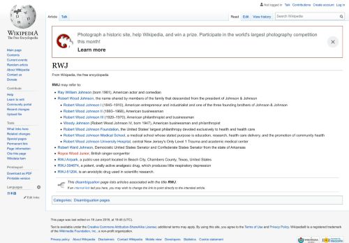 
                            12. RWJ - Wikipedia