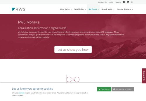 
                            6. RWS Moravia – the localization company for a digital world - RWS