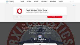
                            7. RXL Logistics by chris glaze - AppAdvice
