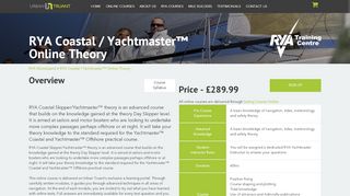 
                            10. RYA Coastal / Yachtmaster™ Online Theory | Urban Truant Sailing