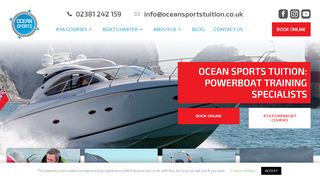 
                            7. RYA powerboat training courses with Ocean Sports Tuition