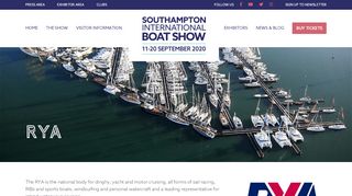 
                            8. RYA - Southampton Boat Show