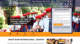 
                            4. Ryan International School Udaipur » AdmissionRyan International ...