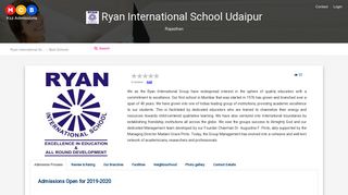 
                            12. Ryan International School Udaipur - Why K12 Admissions?