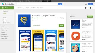 
                            2. Ryanair - Cheapest Fares - Apps on Google Play