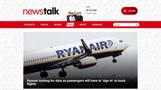 
                            11. Ryanair looking for data as passengers will have to 'sign in' to book ...