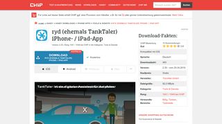 
                            9. ryd (ehemals TankTaler) iPhone- / iPad-App - Download - CHIP
