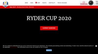 
                            7. Ryder Cup 2020 | The Official Website of the 2020 Ryder Cup at ...